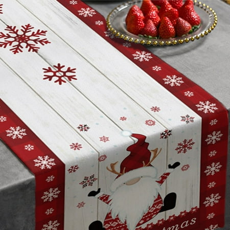Dvkptbk Christmas Home Decoration Supplies Knitted Fabric Table Runner Creative Christmas Tablecloth
Dvkptbk Christmas Home Decoration Supplies Knitted Fabric Table Runner Creative Christmas Tablecloth
