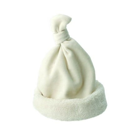 Bukowski Design Baby Hat White Soft Plush High Quality 3-6M