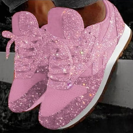 Bxzhiri Women s Fashion Casual Breathable Crystal Bling Lace Up Sport Shoes Sneakers
Bxzhiri Women s Fashion Casual Breathable Crystal Bling Lace Up Sport Shoes Sneakers