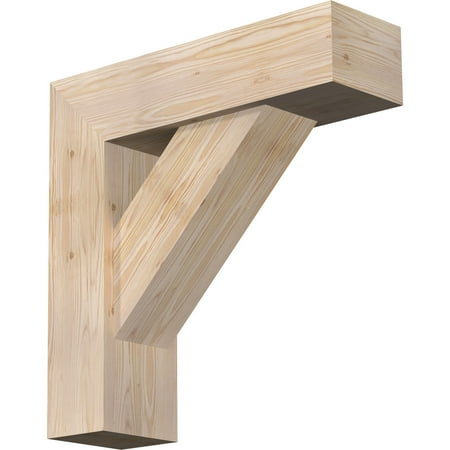Ekena Millwork 7 1/2 W x 26 D x 26 H Traditional Block Smooth Bracket w/ Offset Brace Douglas Fir
Ekena Millwork 7 1/2 W x 26 D x 26 H Traditional Block Smooth Bracket w/ Offset Brace Douglas Fir
