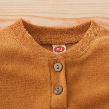 Cathalem 7 Clothes Newborn Infant Baby Girls Boys Winter Long Sleeve Solid Shirt Tops Pants 2PCS Outfits Toddler Kids Tracksuit Childrenscostume Orange 3-6 Months
Cathalem 7 Clothes Newborn Infant Baby Girls Boys Winter Long Sleeve Solid Shirt Tops Pants 2PCS Outfits Toddler Kids Tracksuit Childrenscostume Orange 3-6 Months