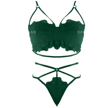 2Pcs Lingerie Suit for Womens Sexy Bra and Panty Set Lace Babydoll Clubwear Elegant Gauze Sleepwear Bodysuit Suit
2Pcs Lingerie Suit for Womens Sexy Bra and Panty Set Lace Babydoll Clubwear Elegant Gauze Sleepwear Bodysuit Suit