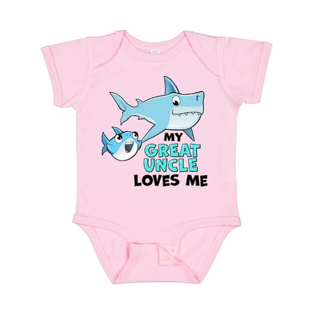 Inktastic My Great Uncle Loves Me with Cute Sharks Gift Baby Boy or Baby Girl Bodysuit
Inktastic My Great Uncle Loves Me with Cute Sharks Gift Baby Boy or Baby Girl Bodysuit