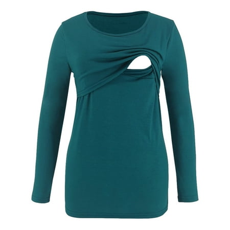 Breastfeeding Shirts For Women Sweatshirt Clearance Sales Ladies Fashion Solid Color Print Short Sleeve Maternity Breastfeeding Clothe Top
Breastfeeding Shirts For Women Sweatshirt Clearance Sales Ladies Fashion Solid Color Print Short Sleeve Maternity Breastfeeding Clothe Top