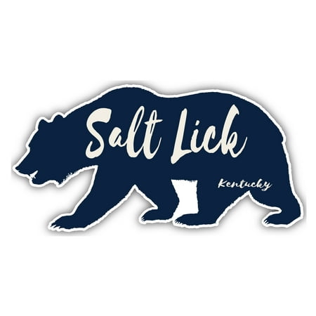 Salt Lick Kentucky Souvenir 3x1.5-Inch Fridge Magnet Bear Design