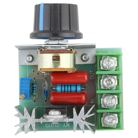 AC 220V 2000W Thyristor Motor Speed Control Adjustable Power Controller for Temperature Binzhouyucong
AC 220V 2000W Thyristor Motor Speed Control Adjustable Power Controller for Temperature Binzhouyucong