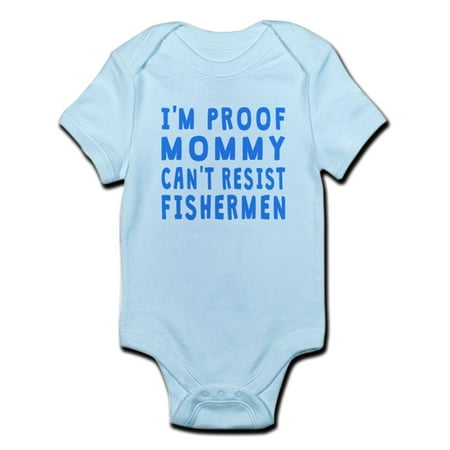 CafePress - Proof Mommy Cant Resist Fishermen Body Suit - Baby Light Bodysuit
CafePress - Proof Mommy Cant Resist Fishermen Body Suit - Baby Light Bodysuit