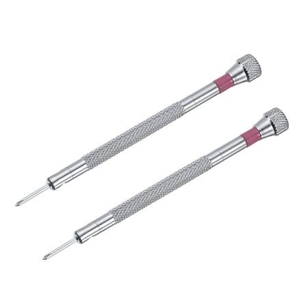 Uxcell Micro Precision Screwdriver 1.6mm Cross Head for Watch Eyeglasses Electronics Repair 2 Pack
Uxcell Micro Precision Screwdriver 1.6mm Cross Head for Watch Eyeglasses Electronics Repair 2 Pack