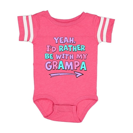 Inktastic Yeah I d Rather be with My Grampa in Pink Blue and Purple Gift Baby Boy or Baby Girl Bodysuit
Inktastic Yeah I d Rather be with My Grampa in Pink Blue and Purple Gift Baby Boy or Baby Girl Bodysuit
