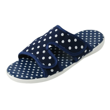 Aompmsdx Ladies Fashion Summer Cloth Breathable Polka Dot Print Open Toe Hook Loop Flat Sandalssandals
Aompmsdx Ladies Fashion Summer Cloth Breathable Polka Dot Print Open Toe Hook Loop Flat Sandalssandals