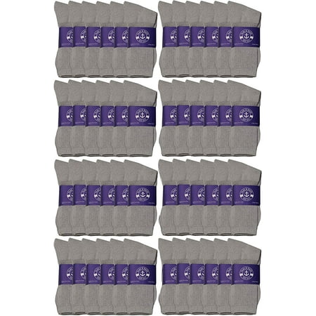 48 Pair Pack of Mens & Womens Lightweight Cotton Crew Socks Bulk Homeless Donation Cheap Wholesale Sock (48 Pairs Womens Gray Crew one_size)
48 Pair Pack of Mens & Womens Lightweight Cotton Crew Socks Bulk Homeless Donation Cheap Wholesale Sock (48 Pairs Womens Gray Crew one_size)