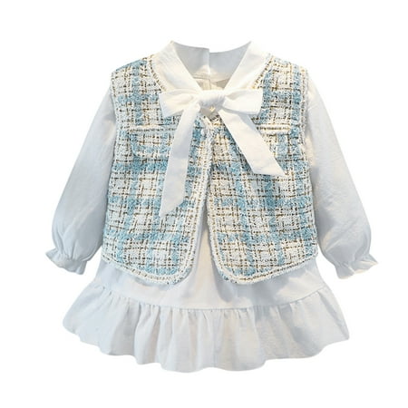 Dadaria Boho Baby Girl Clothes 1-5Y Toddler Kids Striped Bow Vest Coat Princess Dress Set Outfits Clothes Mint Green 6 Toddler
Dadaria Boho Baby Girl Clothes 1-5Y Toddler Kids Striped Bow Vest Coat Princess Dress Set Outfits Clothes Mint Green 6 Toddler