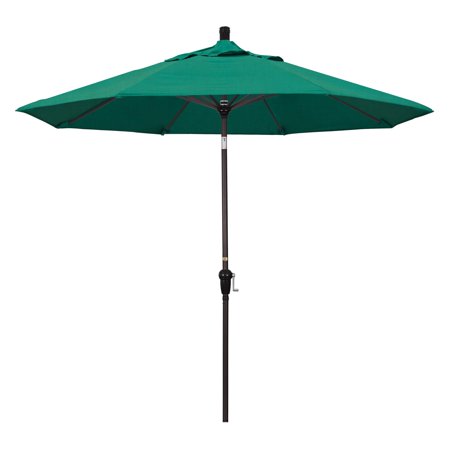 California Umbrella 9 ft. Sunbrella Aluminum Auto Tilt Market Umbrella