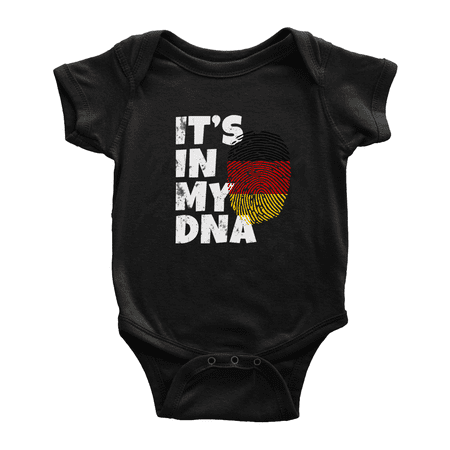 It s In My DNA German Flag Country Pride Baby Bodysuit Newborn Clothes Outfits (Black 6-12 Months)
It s In My DNA German Flag Country Pride Baby Bodysuit Newborn Clothes Outfits (Black 6-12 Months)
