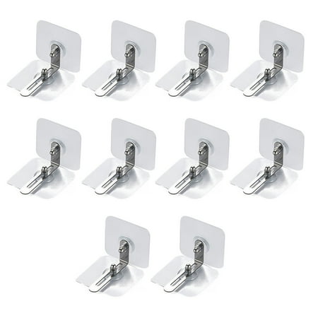 10Pcs Furniture Anti-Tipping Device No-Punch Wardrobe Furniture Connection Fixer