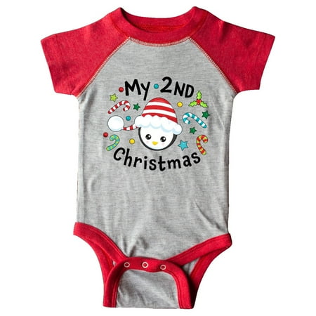 Inktastic My 2nd Christmas Cute Penguin with Candy Canes Gift Baby Boy or Baby Girl Bodysuit
Inktastic My 2nd Christmas Cute Penguin with Candy Canes Gift Baby Boy or Baby Girl Bodysuit