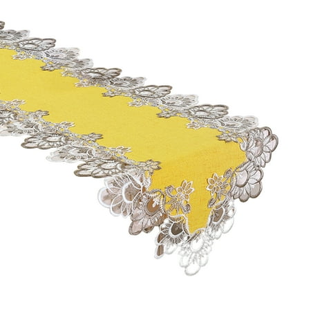 Dresser Scarf Laciness Ornamental Imitation Linen Decorative Anti-slip Table Runner Cloth Feast Supplies
Dresser Scarf Laciness Ornamental Imitation Linen Decorative Anti-slip Table Runner Cloth Feast Supplies