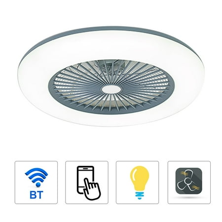 Suzicca Ceiling Fan with Lighting -120V LED Light with APP Mobile Phone Control Support Connection for Bedroom Living Room Dining Room
Suzicca Ceiling Fan with Lighting -120V LED Light with APP Mobile Phone Control Support Connection for Bedroom Living Room Dining Room