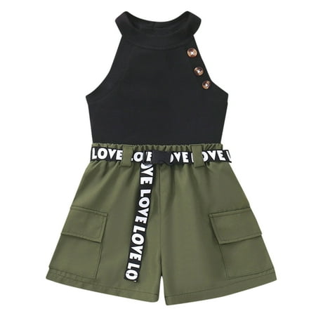 Toddler Girls Summer Short Sleeve Solid Color Tops And Shorts 2PCS Outfits Clothes Set Children Kids Child Clothing Streetwear Dailywear Outwear
Toddler Girls Summer Short Sleeve Solid Color Tops And Shorts 2PCS Outfits Clothes Set Children Kids Child Clothing Streetwear Dailywear Outwear