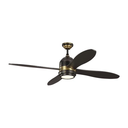 4 Blade 56 inch Ceiling Fan with Light Kit-Deep Bronze with Antique Brass Finish Bailey Street Home 96-Bel-3382200
4 Blade 56 inch Ceiling Fan with Light Kit-Deep Bronze with Antique Brass Finish Bailey Street Home 96-Bel-3382200