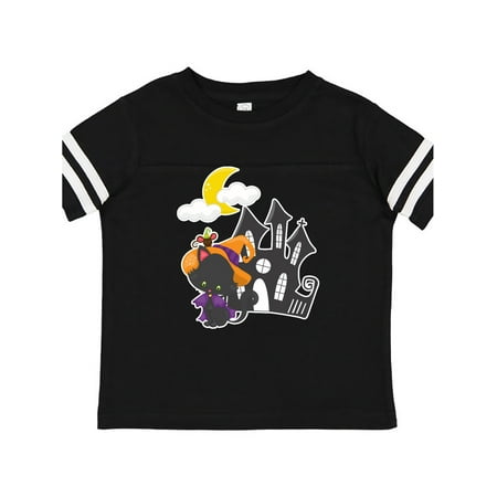 Inktastic Witch Cat with Haunted Halloween Mansion Gift Toddler Boy or Toddler Girl T-Shirt
Inktastic Witch Cat with Haunted Halloween Mansion Gift Toddler Boy or Toddler Girl T-Shirt