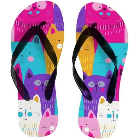 Hyjoy Women Flip Flops Slippers Cute Cat Animal Cartoon Colorful Birthday Sandals for Beach Summer Shower Men Boy Girl Kid
Hyjoy Women Flip Flops Slippers Cute Cat Animal Cartoon Colorful Birthday Sandals for Beach Summer Shower Men Boy Girl Kid