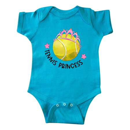 Inktastic Tennis Princess- Tiara Gift Baby Girl Bodysuit