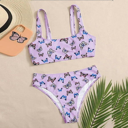 Finelylove 2 Piece Swimsuit For Women Lightly Lined Sport Bra Style High Waist Purple M
Finelylove 2 Piece Swimsuit For Women Lightly Lined Sport Bra Style High Waist Purple M