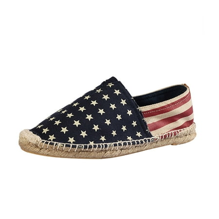 Mackneog Men s And Women s Convenient Striped Loafers Made Of Manual Linen Gift on Clearance
Mackneog Men s And Women s Convenient Striped Loafers Made Of Manual Linen Gift on Clearance
