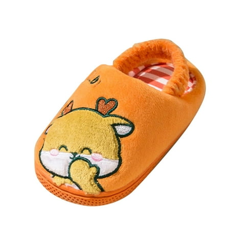 Kids Autumn And Winter Cute And Slippers Flat Bottom Soft And Comfortable Warm Cartoon Dinosaur Rabbit Pattern
Kids Autumn And Winter Cute And Slippers Flat Bottom Soft And Comfortable Warm Cartoon Dinosaur Rabbit Pattern