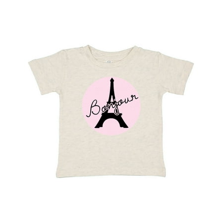 Inktastic Bonjour Gift Baby Girl T-Shirt
