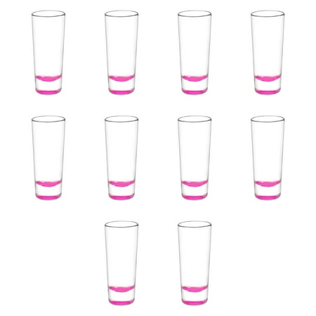 Cordial Shooter Shot Glasses 2 oz. Set of 10 Bulk Pack - Great for Birthdays Parties Indoor & Outdoor Events - Pink
Cordial Shooter Shot Glasses 2 oz. Set of 10 Bulk Pack - Great for Birthdays Parties Indoor & Outdoor Events - Pink