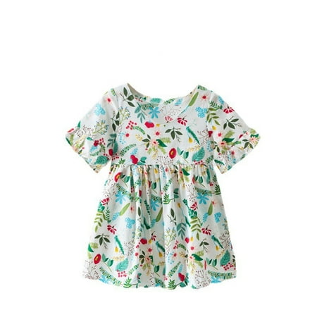 Zlekejiko Children Kids Toddler Baby Girls Long Ruffled Sleeve Floral Princess Dress Outfits Clothes
Zlekejiko Children Kids Toddler Baby Girls Long Ruffled Sleeve Floral Princess Dress Outfits Clothes
