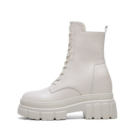 Women‘s Thick Bottom Ankle Combat Boots Solid Color Soft Sole Zipper & Lace Up Booties Women‘s Outdoor Shoes
Women‘s Thick Bottom Ankle Combat Boots Solid Color Soft Sole Zipper & Lace Up Booties Women‘s Outdoor Shoes