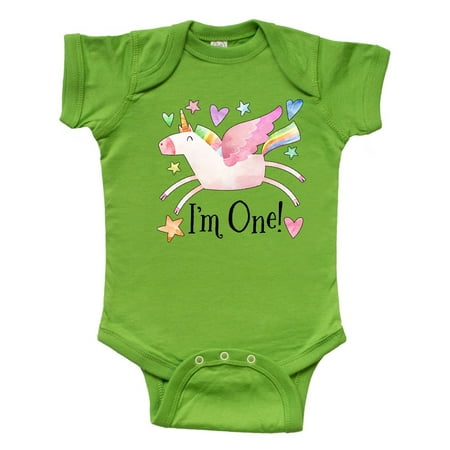 Inktastic I m 1 Cute Rainbow Unicorn with Stars and Hearts Gift Baby Boy or Baby Girl Bodysuit
Inktastic I m 1 Cute Rainbow Unicorn with Stars and Hearts Gift Baby Boy or Baby Girl Bodysuit