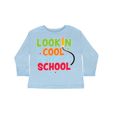 Inktastic Lookin Cool for Back to School Gift Toddler Boy or Toddler Girl Long Sleeve T-Shirt
Inktastic Lookin Cool for Back to School Gift Toddler Boy or Toddler Girl Long Sleeve T-Shirt