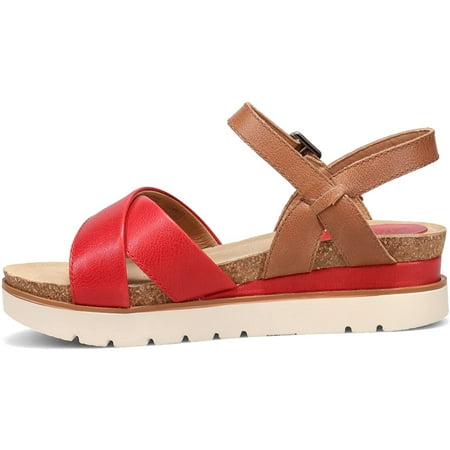 Josef Seibel Womens Clea 10 Sandal 9 Red