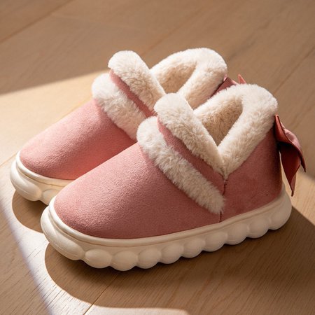 PIKADINGNIS Lovely Fur Children Cotton Boots Home Winter Warm Plush Boys Girls Thick Bottom 2020 Solid Color Cotton Shoes Kids Furry Shoes
PIKADINGNIS Lovely Fur Children Cotton Boots Home Winter Warm Plush Boys Girls Thick Bottom 2020 Solid Color Cotton Shoes Kids Furry Shoes