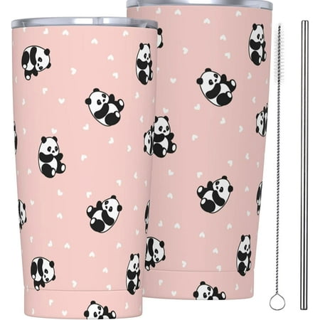 Panda Background With Hearts Tumbler Travel Coffee Mug With Flip Lid 20 Oz Insulated Tumbler Cup Gift For Father Mother Friend Birthday
Panda Background With Hearts Tumbler Travel Coffee Mug With Flip Lid 20 Oz Insulated Tumbler Cup Gift For Father Mother Friend Birthday