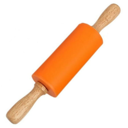 Rolling Pin Dough Roller Kitchen Rolling Tool Rotating Silicone Dough Rolling Pin Bread Pastry Baking Roller Kitchen Rolling ToolOrange
Rolling Pin Dough Roller Kitchen Rolling Tool Rotating Silicone Dough Rolling Pin Bread Pastry Baking Roller Kitchen Rolling ToolOrange