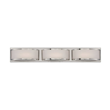 Wall Sconces 3 Light With Polished Nickel Finish Iron Rectangular 28 inch 14.4 Watts
Wall Sconces 3 Light With Polished Nickel Finish Iron Rectangular 28 inch 14.4 Watts