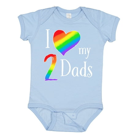 Inktastic I Love My Two Dads- Pride Rainbow Heart Gift Baby Boy or Baby Girl Bodysuit
Inktastic I Love My Two Dads- Pride Rainbow Heart Gift Baby Boy or Baby Girl Bodysuit