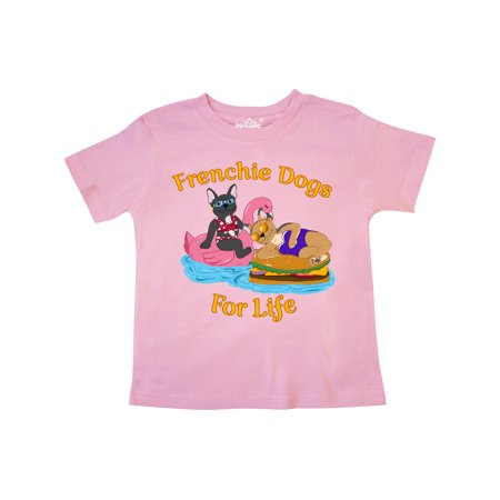 Inktastic Frenchie Dogs For Life Cute French Bulldogs On Pool Floaties Gift Toddler Boy or Toddler Girl T-Shirt
Inktastic Frenchie Dogs For Life Cute French Bulldogs On Pool Floaties Gift Toddler Boy or Toddler Girl T-Shirt