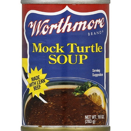 Worthmore Mock Turtle Soup, 10 oz, (Pack of 12)