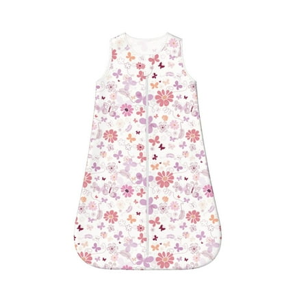 Fotbe Retro Floral Pattern Sleep Sack - Baby Wearable Blanket with Zipper Extra Soft Cotton Sleeveless Sleeping Bag for Infants-Small
Fotbe Retro Floral Pattern Sleep Sack - Baby Wearable Blanket with Zipper Extra Soft Cotton Sleeveless Sleeping Bag for Infants-Small