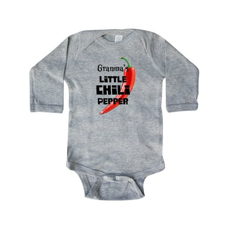 Inktastic Granma s Little Chili Pepper Gift Baby Boy or Baby Girl Long Sleeve Bodysuit
Inktastic Granma s Little Chili Pepper Gift Baby Boy or Baby Girl Long Sleeve Bodysuit