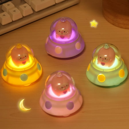 wirlsweal Mini Projector Lamp Hand-on Ability 8 Patterns Social Skills Entertainment Soft Light Flying Sauce Cartoon Projector Toy for Indoor
wirlsweal Mini Projector Lamp Hand-on Ability 8 Patterns Social Skills Entertainment Soft Light Flying Sauce Cartoon Projector Toy for Indoor