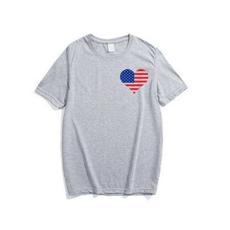 TAIAOJING Kids Kids T-shirt American Flag Peach Heart Print Parent Child Top Family Short Sleeve T-shirt
TAIAOJING Kids Kids T-shirt American Flag Peach Heart Print Parent Child Top Family Short Sleeve T-shirt