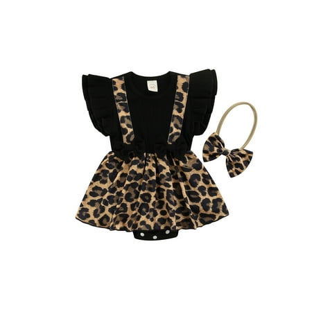 Seyurigaoka Infant Girl Summer Romper Ruffled Sleeve Floral Bodysuit+Headband
Seyurigaoka Infant Girl Summer Romper Ruffled Sleeve Floral Bodysuit+Headband