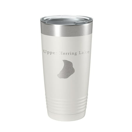 Upper Herring Lake Map Tumbler Travel Mug Insulated Laser Engraved Coffee Cup Michigan 20 oz White
Upper Herring Lake Map Tumbler Travel Mug Insulated Laser Engraved Coffee Cup Michigan 20 oz White
